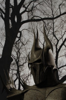 Senkrechtes Gothic Doom Metall Hintergrundbild